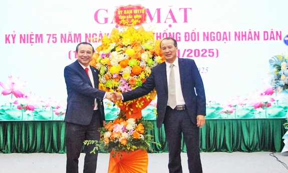 Bắc Ninh: Gặp mặt kỷ niệm 75 năm Ngày truyền thống đối ngoại Nhân dân